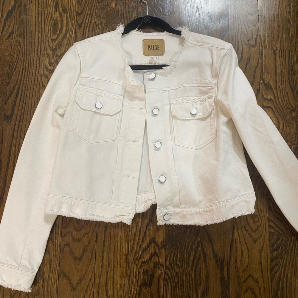 Paige cotton denim soft jacket